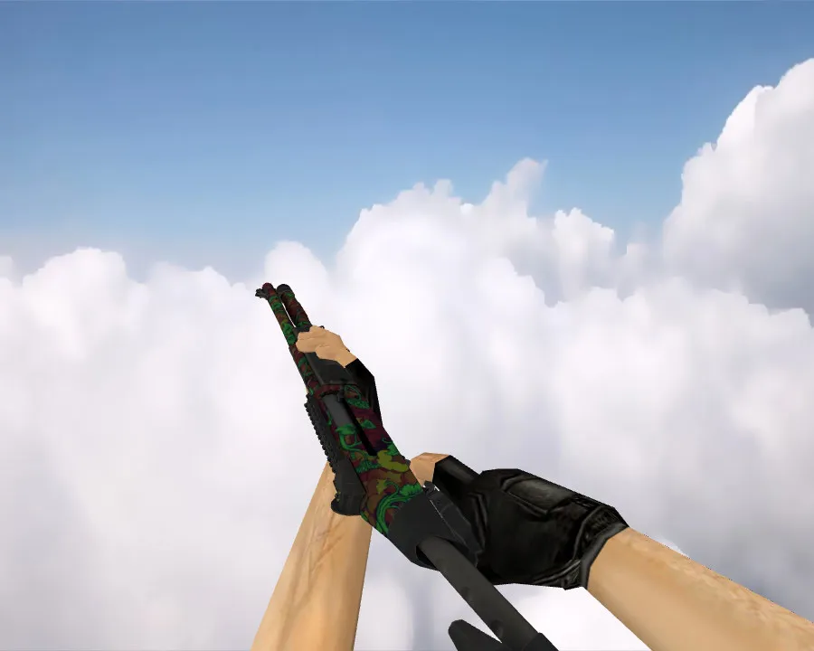 Скриншот XM1014 | Элегантные лозы для CS 1.6: Оружие с уникальным дизайном