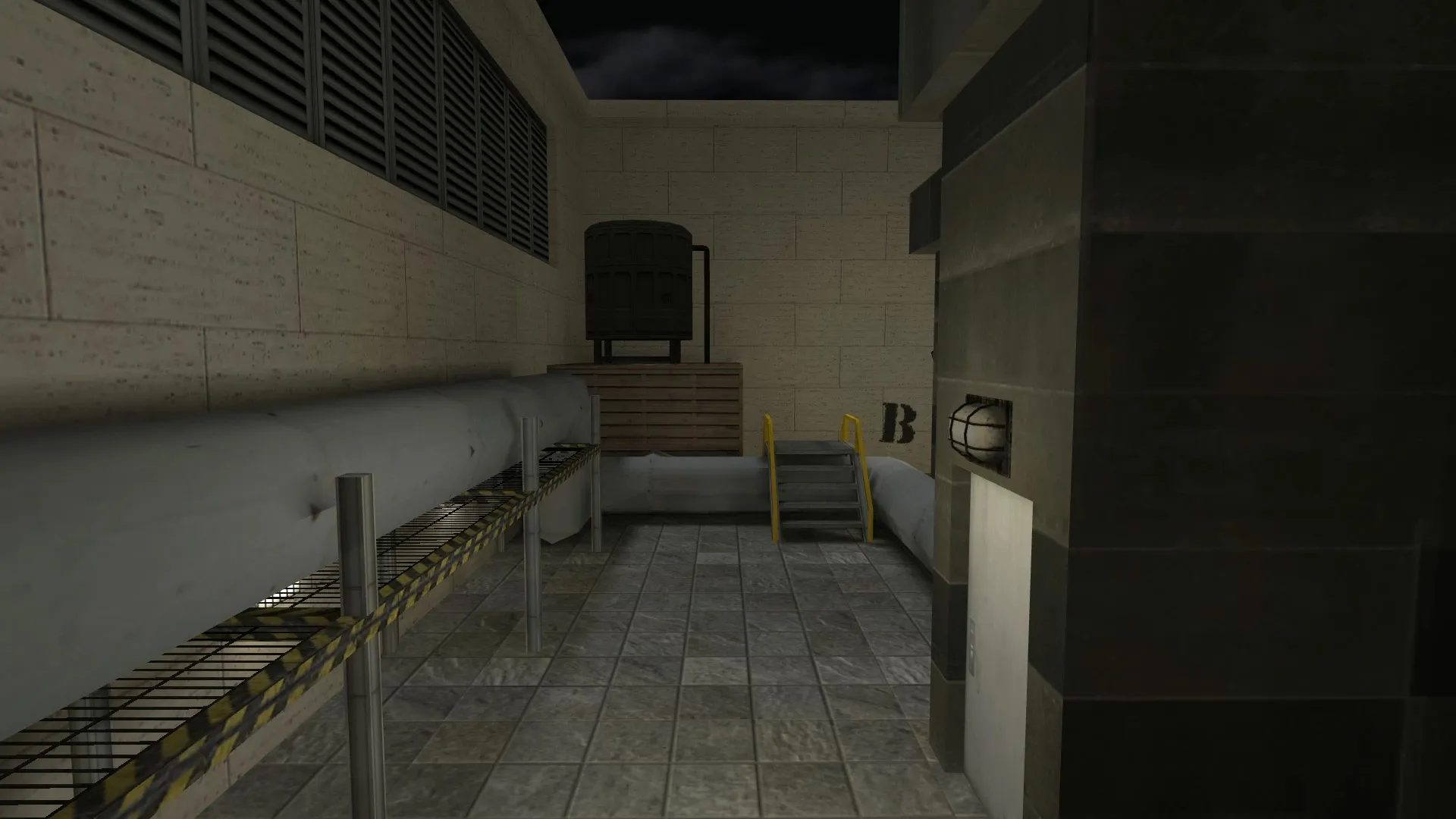 Скриншот  Карта de_skyscraper для Counter-Strike 1.6 – тактические особенности и советы