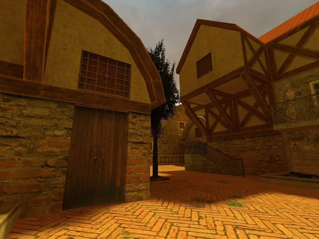 Скриншот  Карта de_terrace_hill для CS 1.6 — стратегические преимущества и тактики