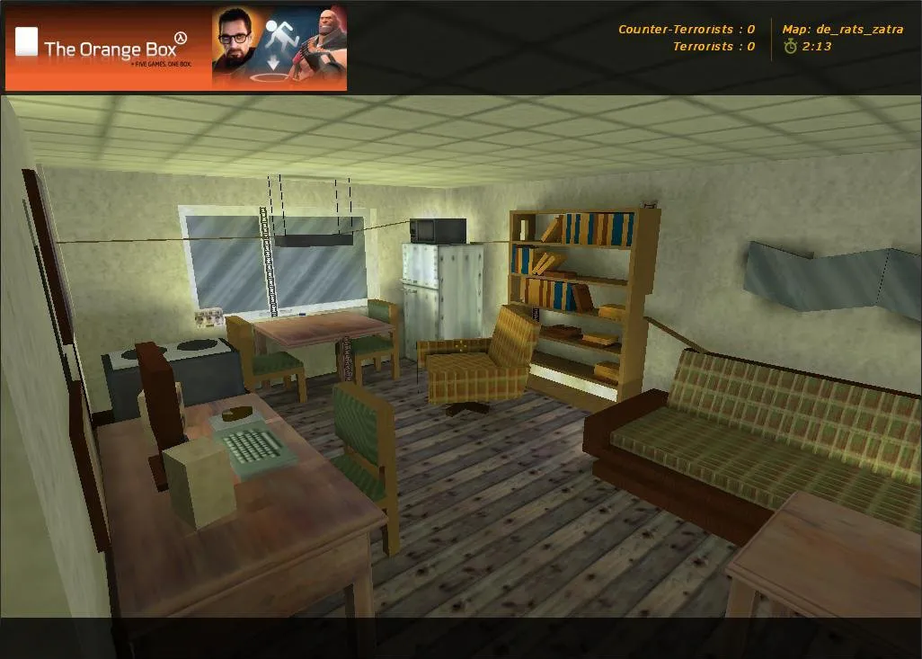 Скриншот  Карта de_rats_zatra для CS 1.6 - детальный обзор