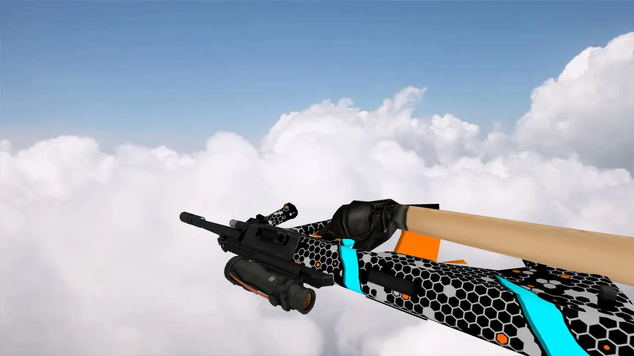 Скриншот Модель «AUG Next Technology» для CS 1.6 – Скачай сейчас