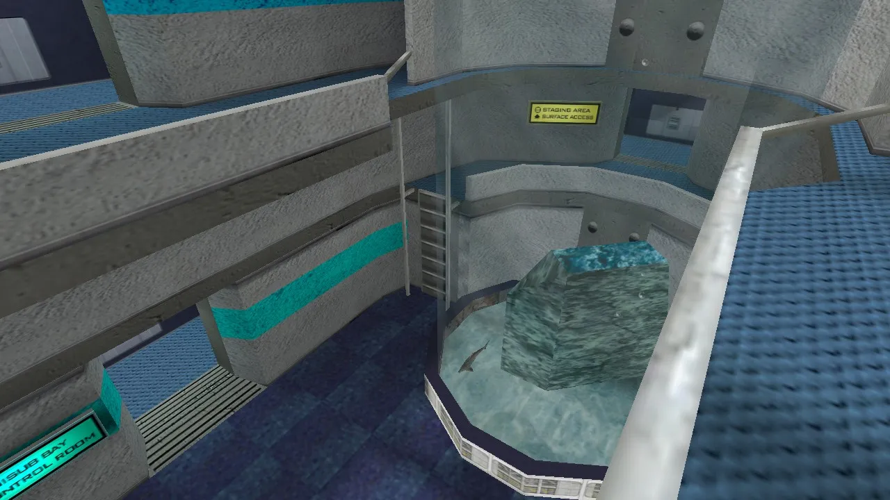 Скриншот Карта de_deep6 для CS 1.6: точки, маршруты, .nav и оптимизация wpoly/epoly