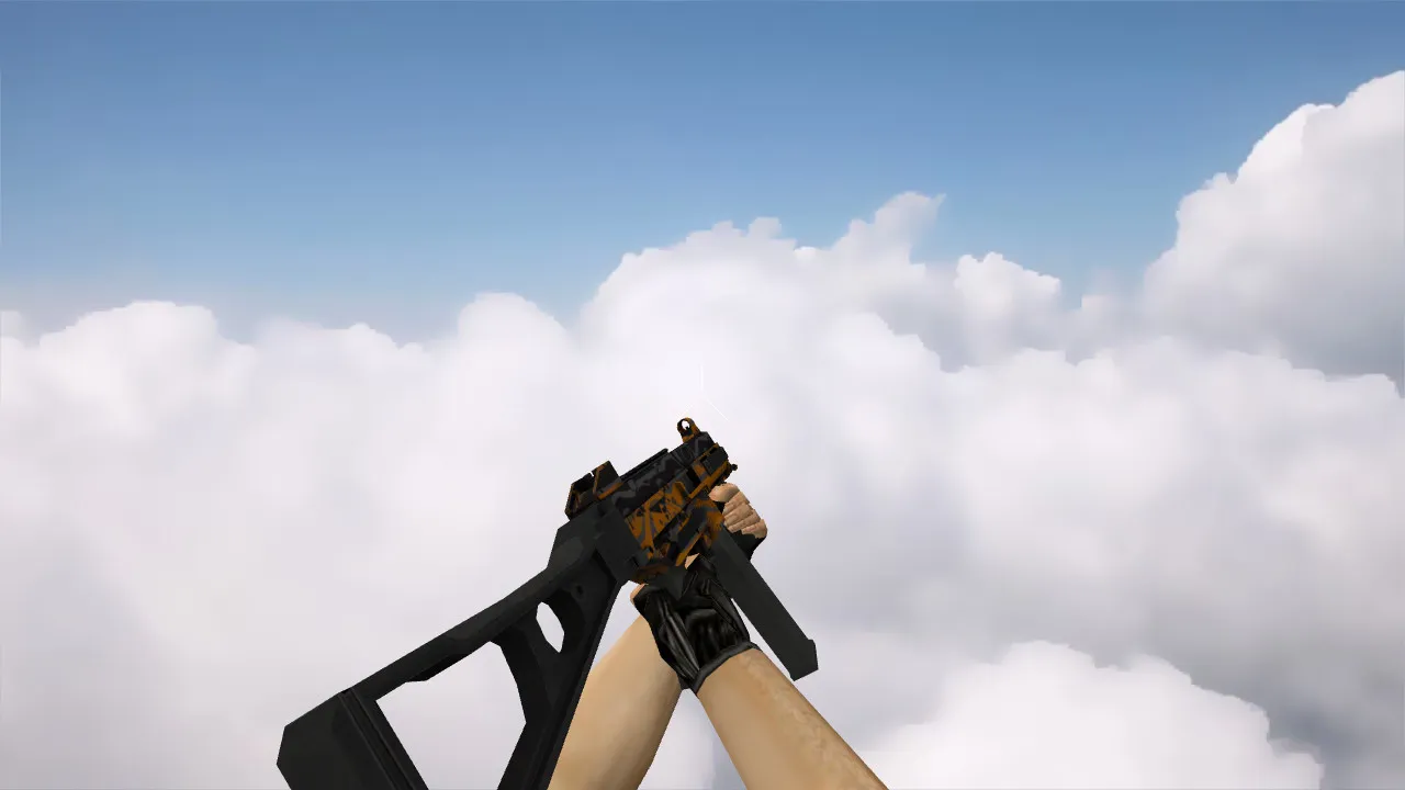 Скриншот UMP-45 | Осциллятор (Oscillator) для CS 1.6 - Модели оружия