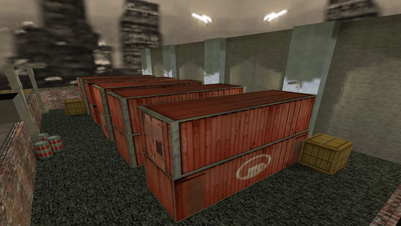 Скриншот  Карта de_warehousev3 для CS 1.6: тактики и особенности