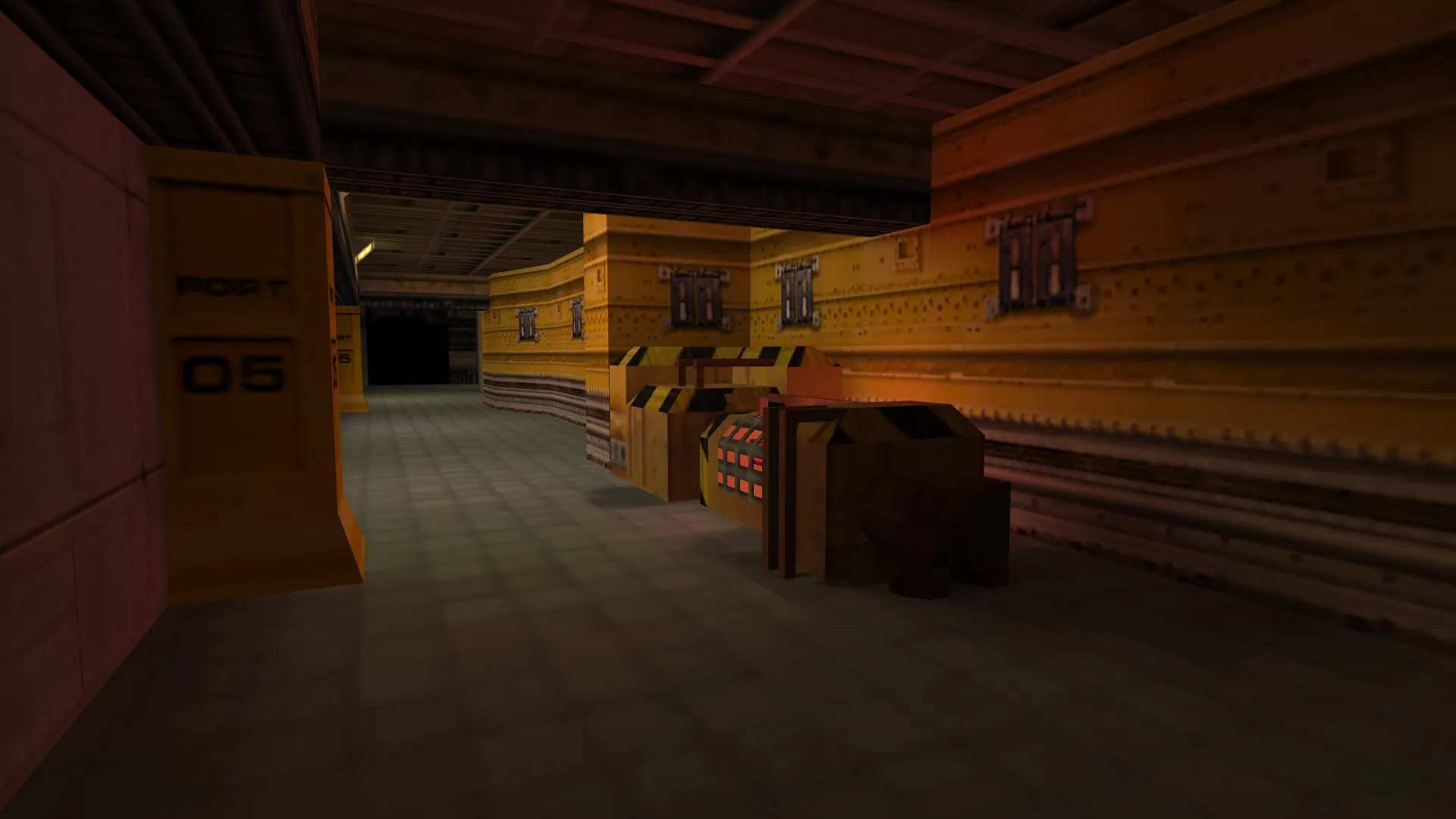 Скриншот  Карта de_shuttle_n8 для CS 1.6 - тактические возможности и особенности