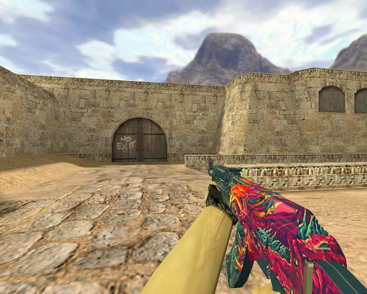 Скриншот Модель АК-47 Скоростной зверь для CS 1.6