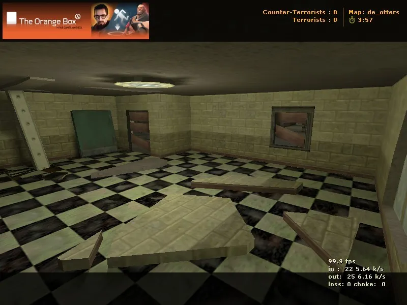 Скриншот  Карта de_otters для CS 1.6 - Описание, Тактики и Загрузка