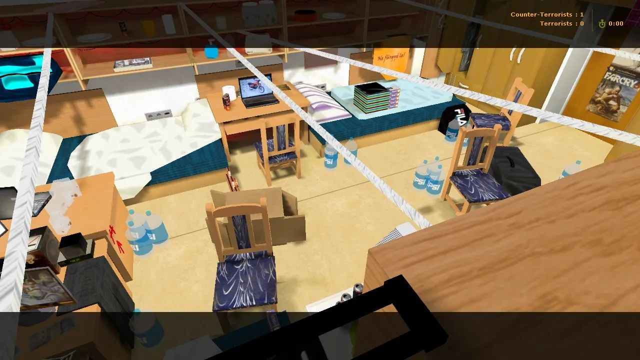 Скриншот Карта de_rats303 для CS 1.6 - Обзор и Тактические Советы