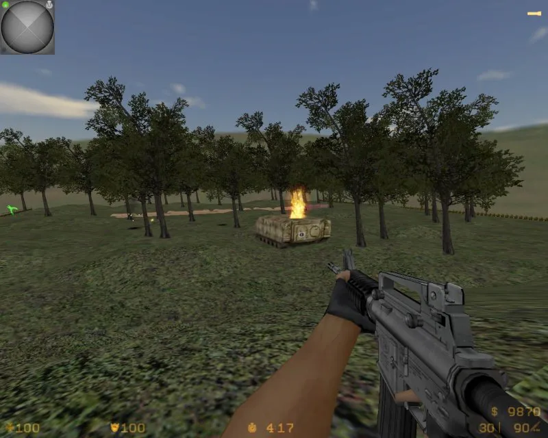 Скриншот  Карта de_russofinwar для CS 1.6 - полное описание и тактики