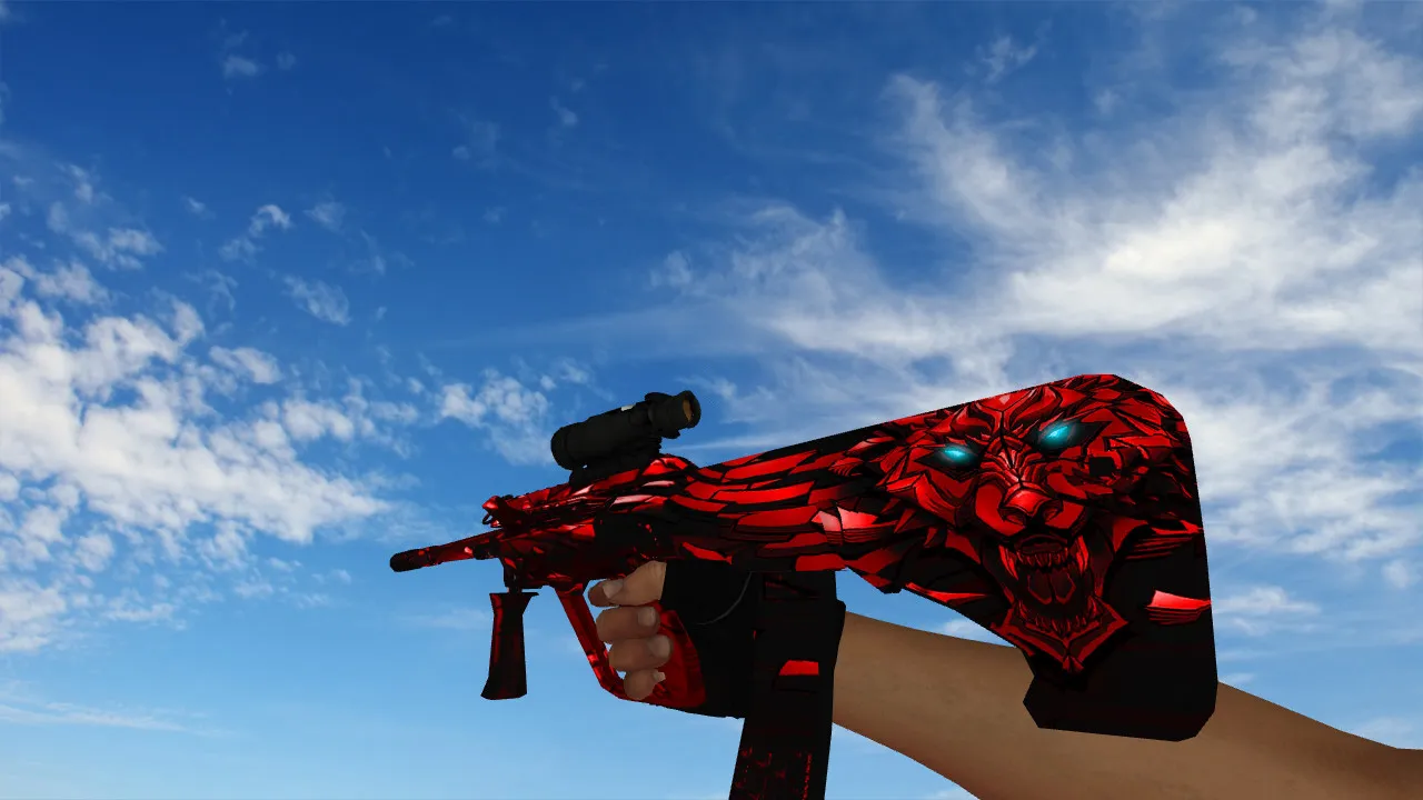 Скриншот Пак моделей оружия из CS GO для CS 1.6: v_, p_, w_, звуки, анимация осмотра и качество текстур