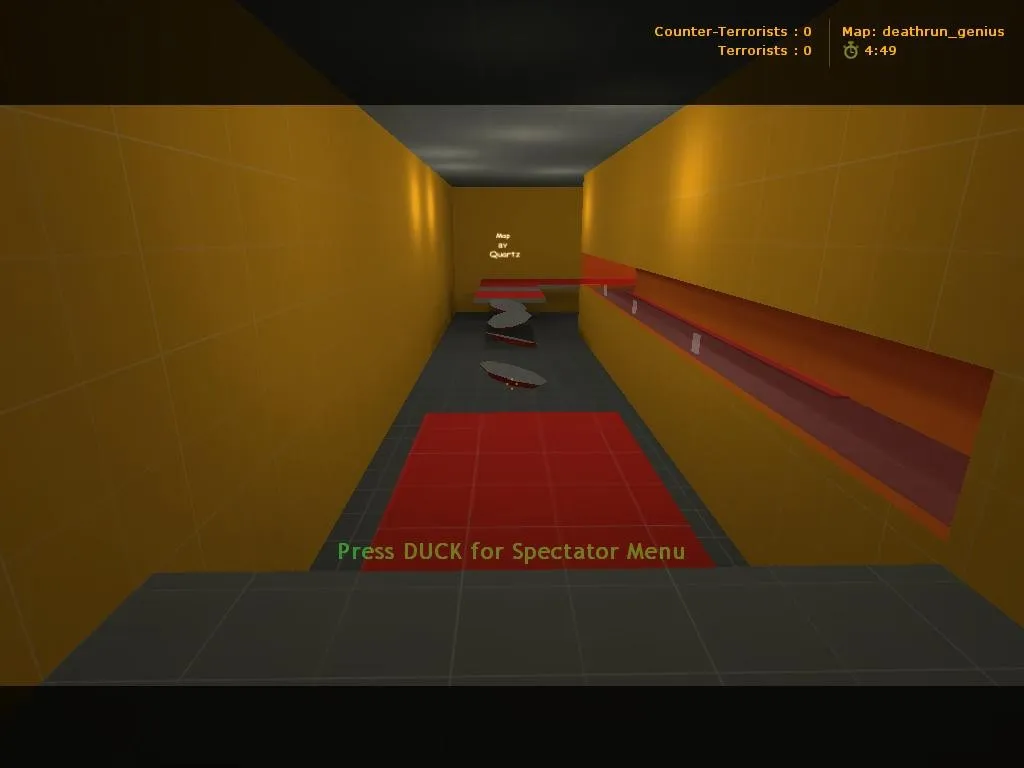 Скриншот Карта «deathrun_genius» для CS 1.6