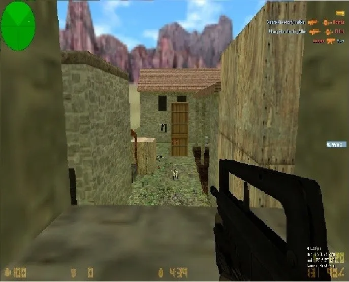 Скриншот  Карта de_castle для CS 1.6: баланс сторон, точки, навигация ботов, оптимизация и советы по настройке