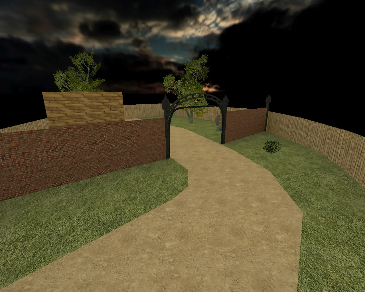 Скриншот  Карта «1hp_dimelo» для CS 1.6: knife-only режим, баланс сторон, точки и боты (.nav), настройка под сервер