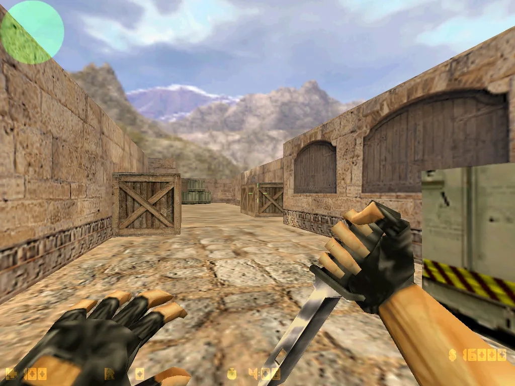 Скриншот  Карта de_dustkabul для CS 1.6: баланс сторон, точки, маршруты, bot .nav и оптимизация