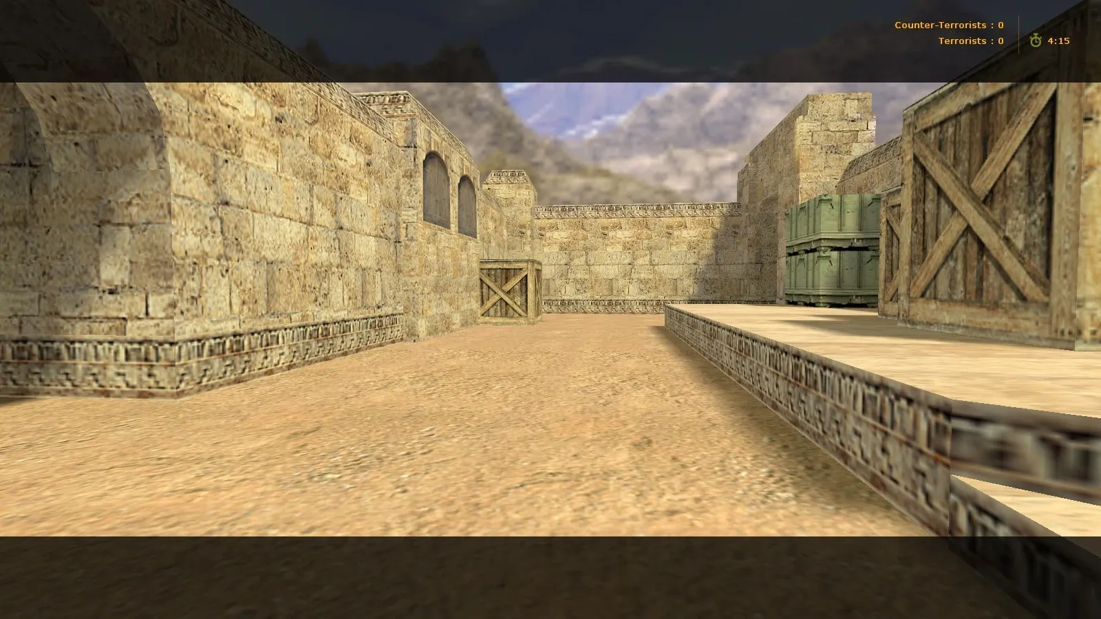 Скриншот  Карта de_dust_hruk для CS 1.6: баланс сторон, тактика точек, .nav для ботов и оптимизация