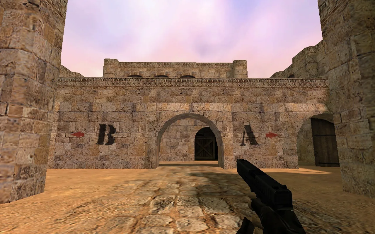 Скриншот  Карта de_sandstone_v4 для CS 1.6: подробное описание и особенности