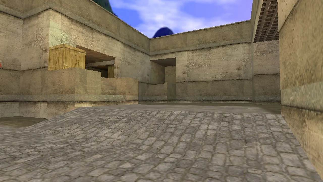 Скриншот Карта de_team74_mill для CS 1.6 - Тактический анализ и детали