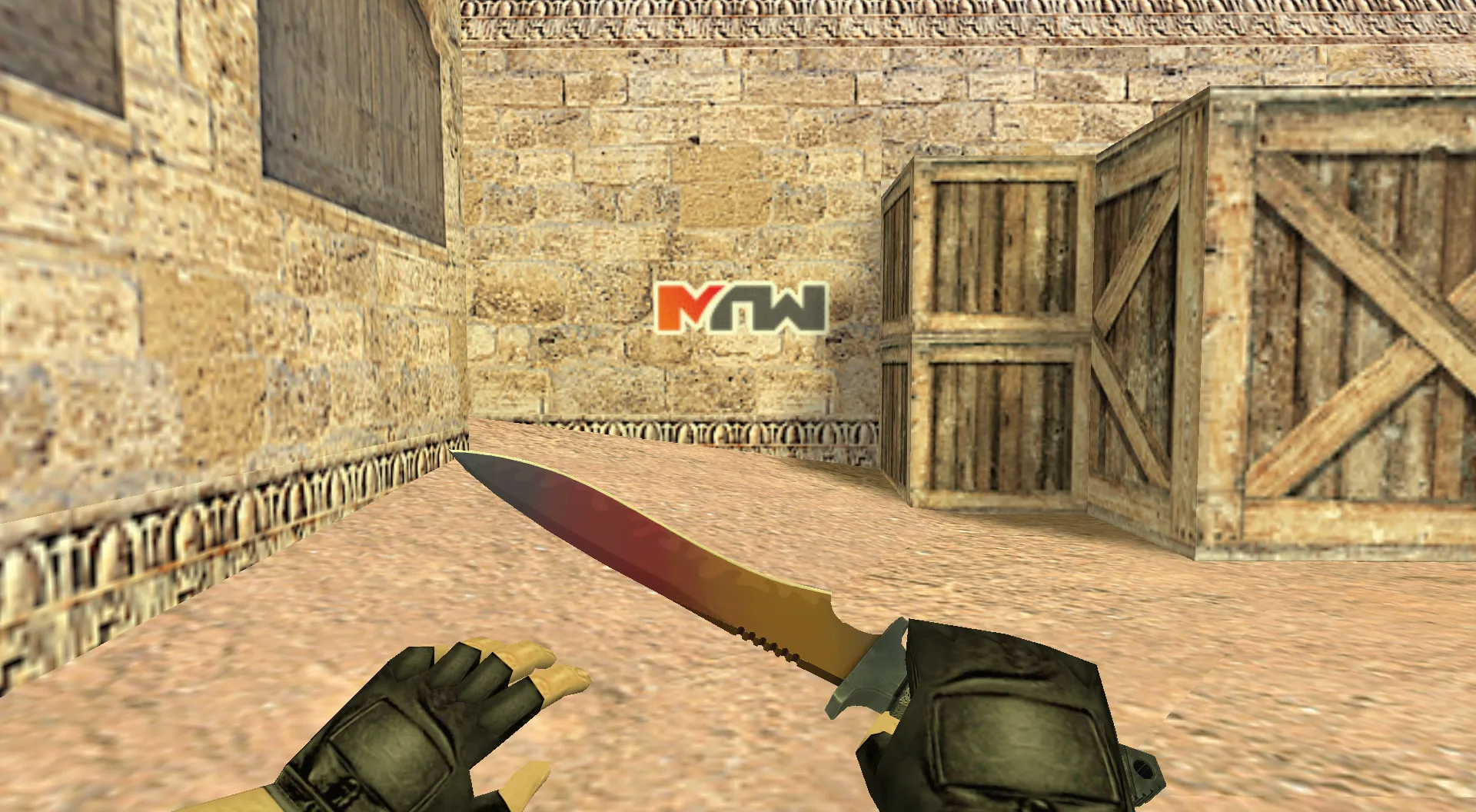 Скриншот Граффити «mTw Logo» для CS 1.6 - Ваш идеальный выбор для киберспорта