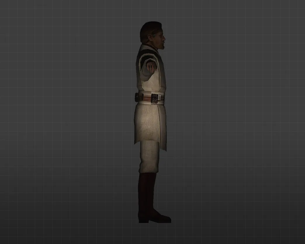 Скриншот Модель «Оби-Ван Кеноби» для CS 1.6 - Уникальность и Стиль