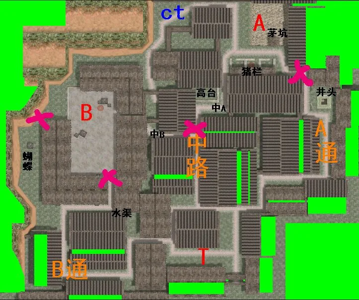 Скриншот Карта «de_nifan» для CS 1.6