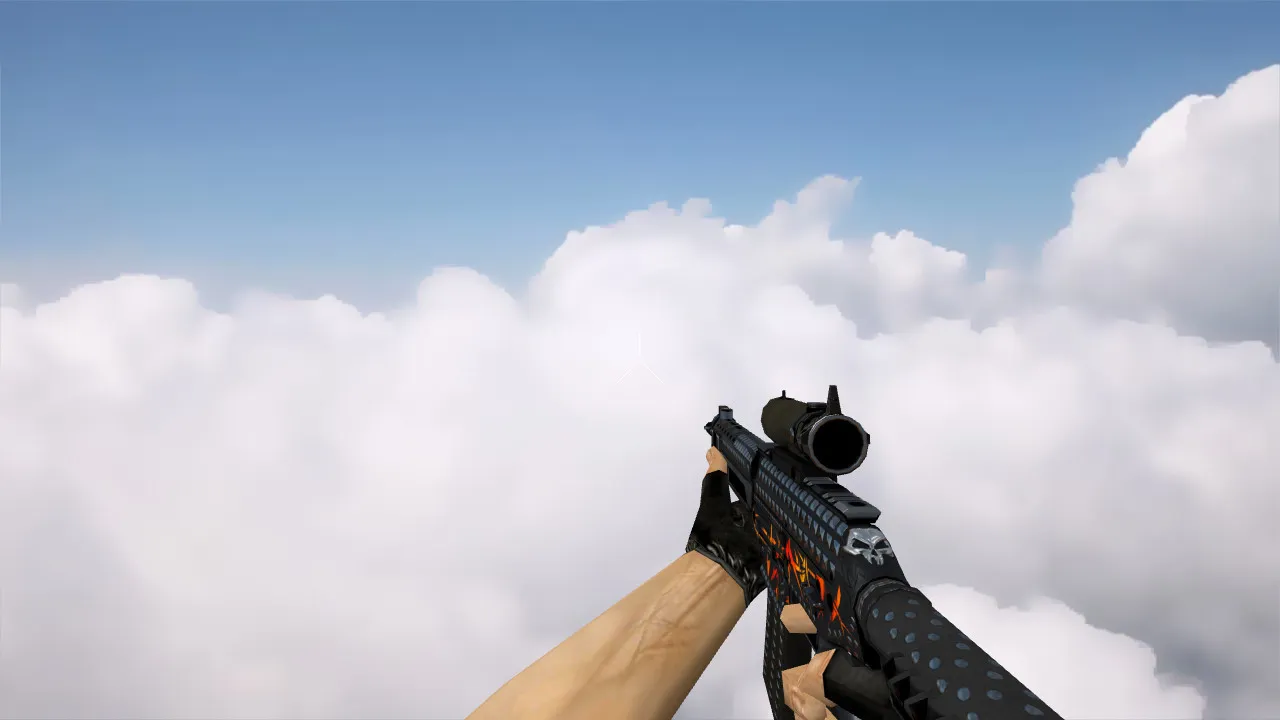 Скриншот SG 553 | Тяжёлый метал (Heavy Metal) для CS 1.6