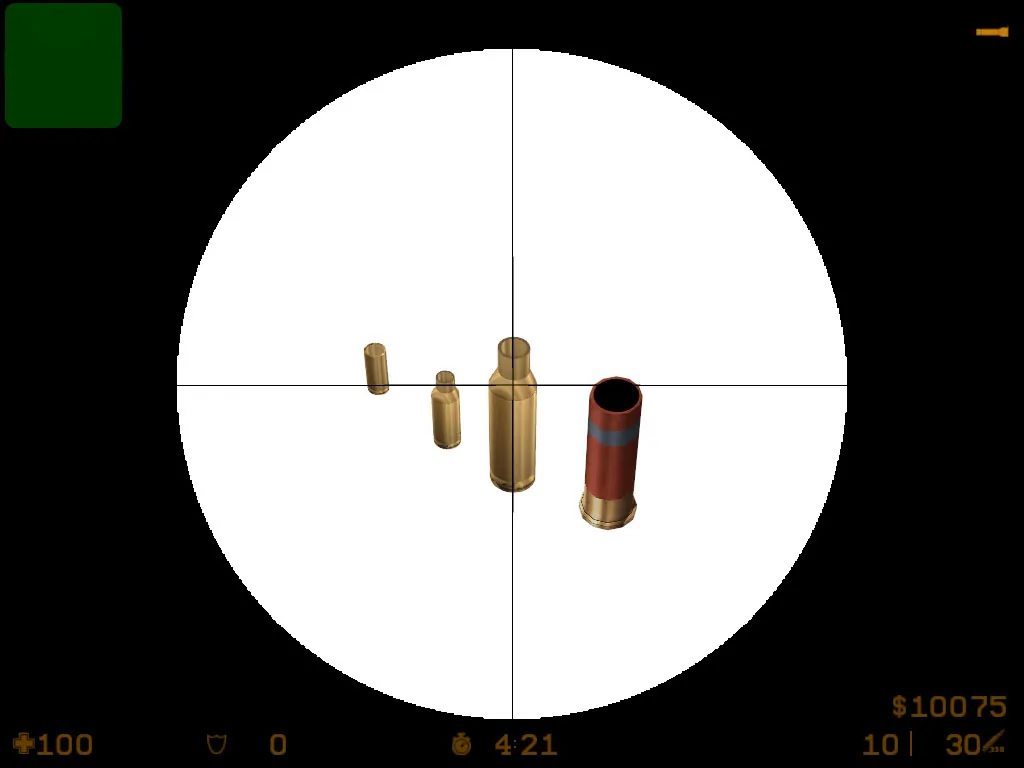 Скриншот  HD Shells Reskin: модель гильз для CS 1.6 с v_, p_, w_ видами, звуками и анимацией осмотра