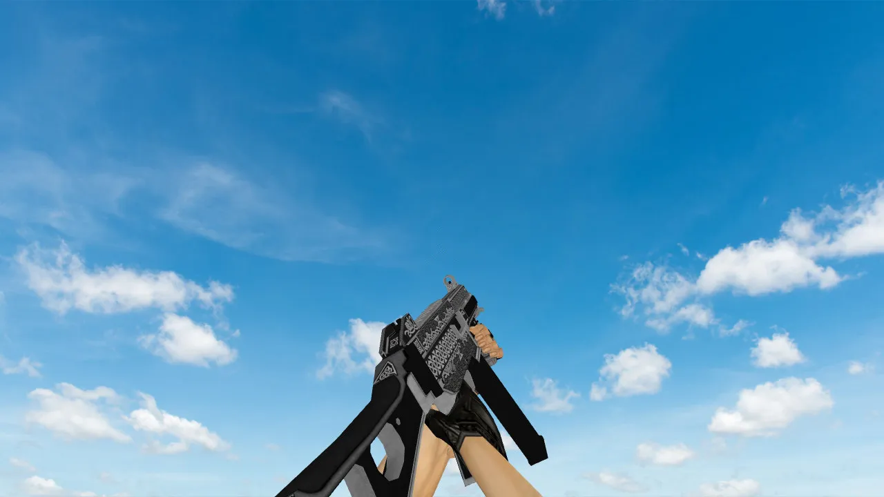 Скриншот Модель UMP-45 Hagalaz для CS 1.6: скачать и установить