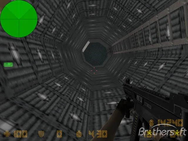 Скриншот  Карта de_enterprise-d для CS 1.6: баланс сторон, точки под плент и деф, .nav для ботов, оптимизация wpoly/epoly