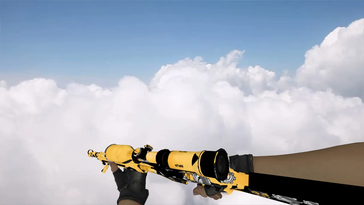 Скриншот Модель «G3SG1 Cybernetik» для CS 1.6 - Оружие с уникальным дизайном