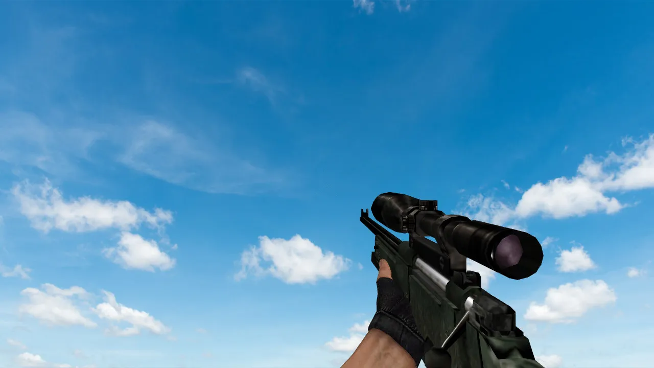 Скриншот Пак моделей оружия «CSCZ Textures on 1.6 Weapon» для CS 1.6: v_, p_, w_ модели, звуки и анимация осмотра