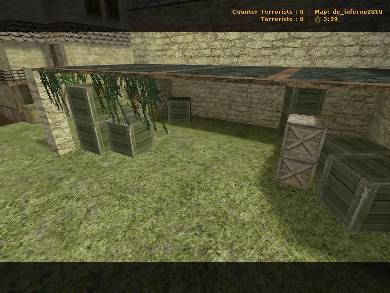 Скриншот  Карта de_inferno2010 для CS 1.6: тактика и особенности