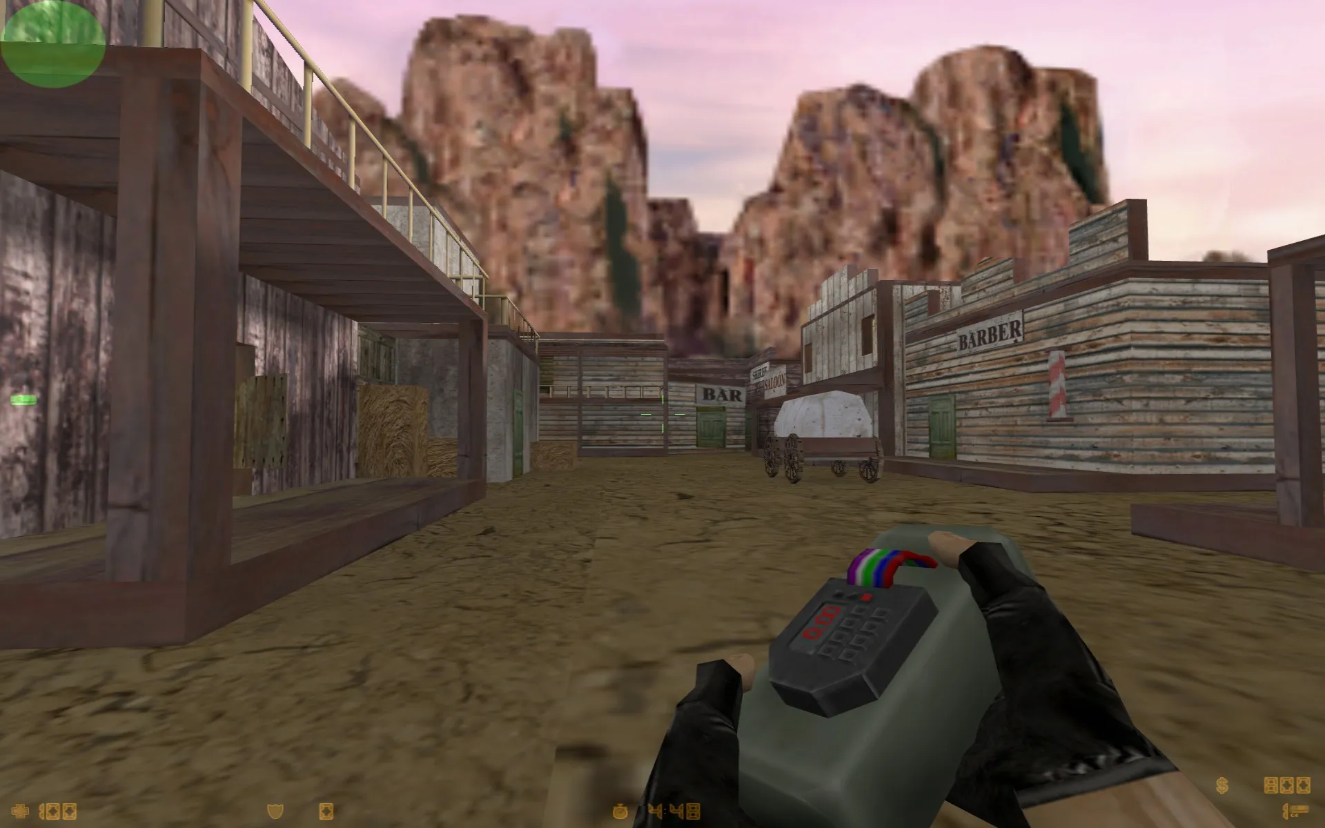 Скриншот  Карта de_westwood_bar для CS 1.6: тактика и особенности