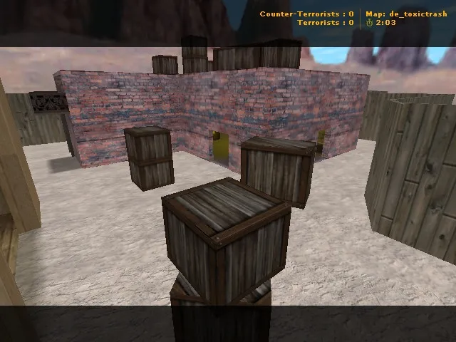 Скриншот Карта de_toxicwaste для CS 1.6 - Погружение в атмосферу опасности