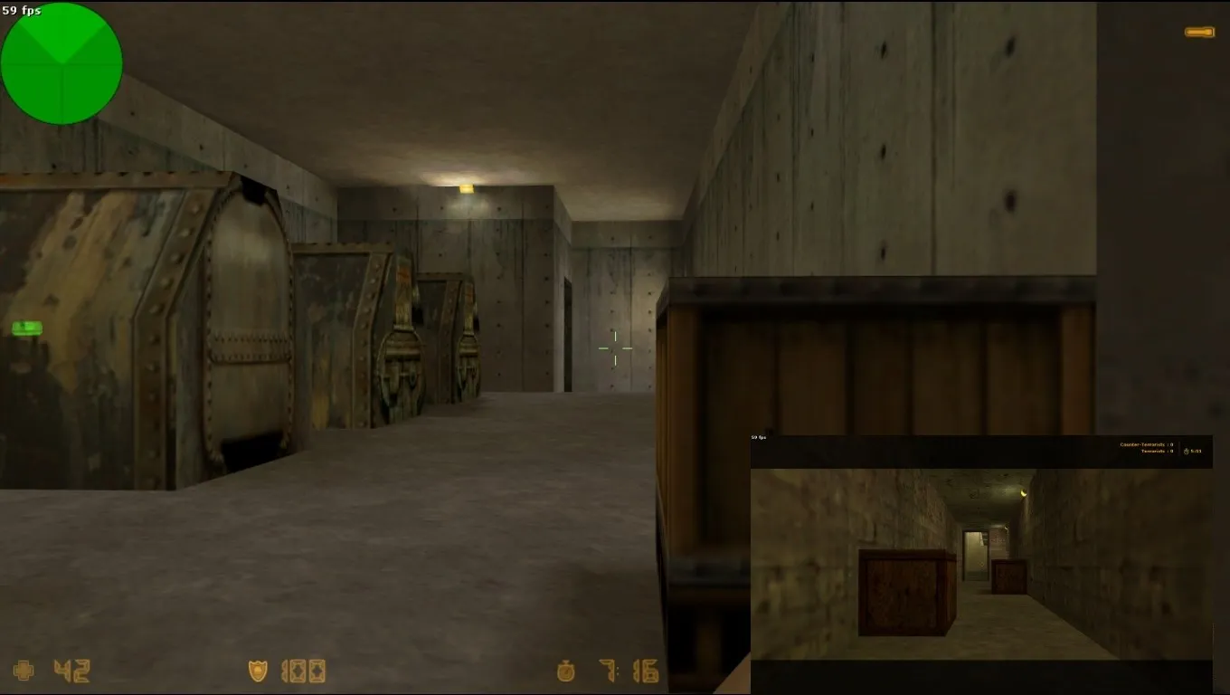 Скриншот Карта de_train_sl для CS 1.6 - Оптимизация и тактика