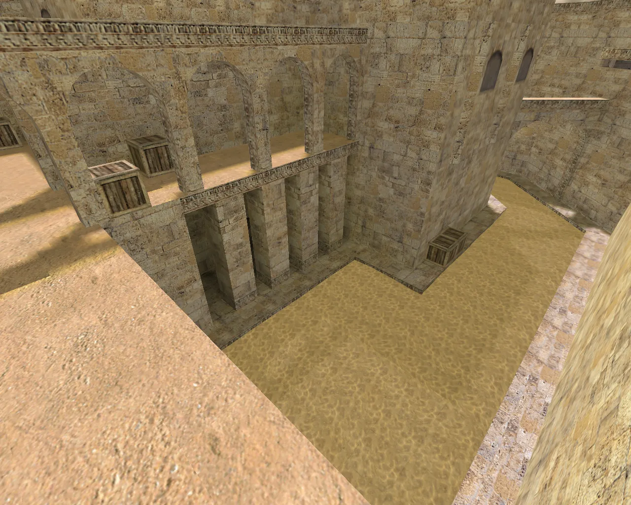 Скриншот Карта «de_dust2002» для CS 1.6