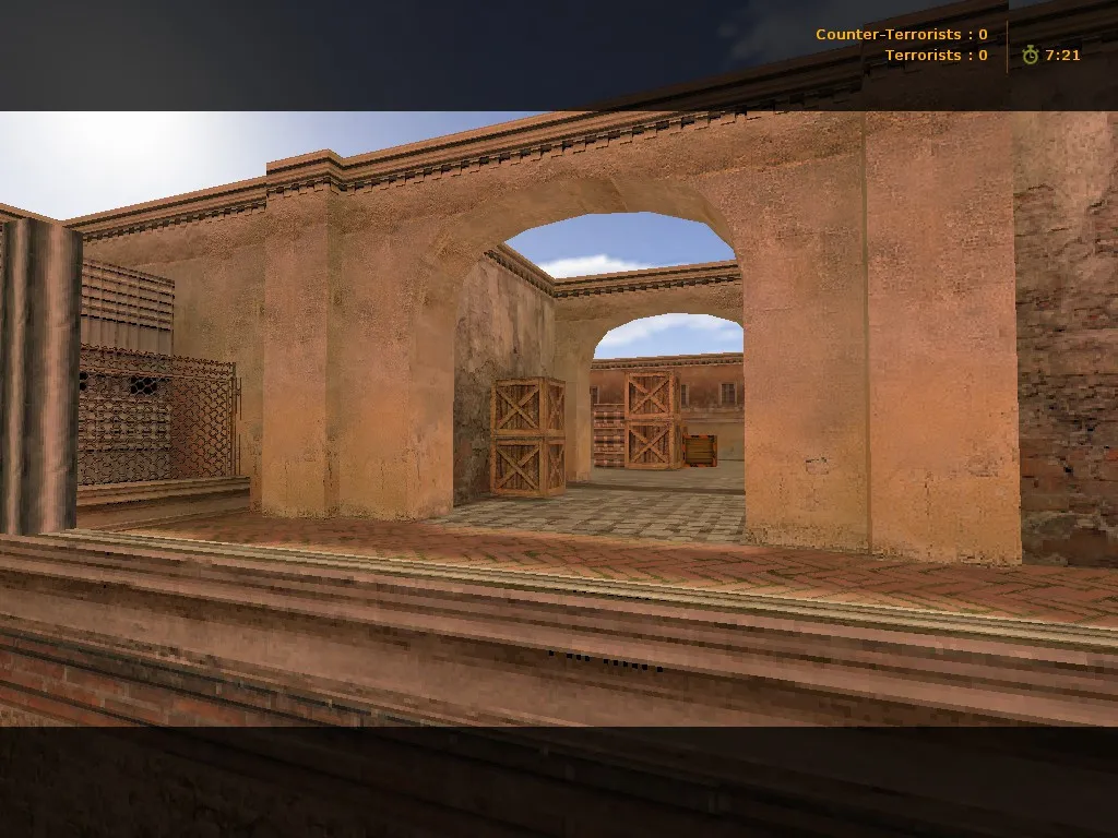Скриншот  Карта de_scirel_v3 для Counter-Strike 1.6: подробный обзор