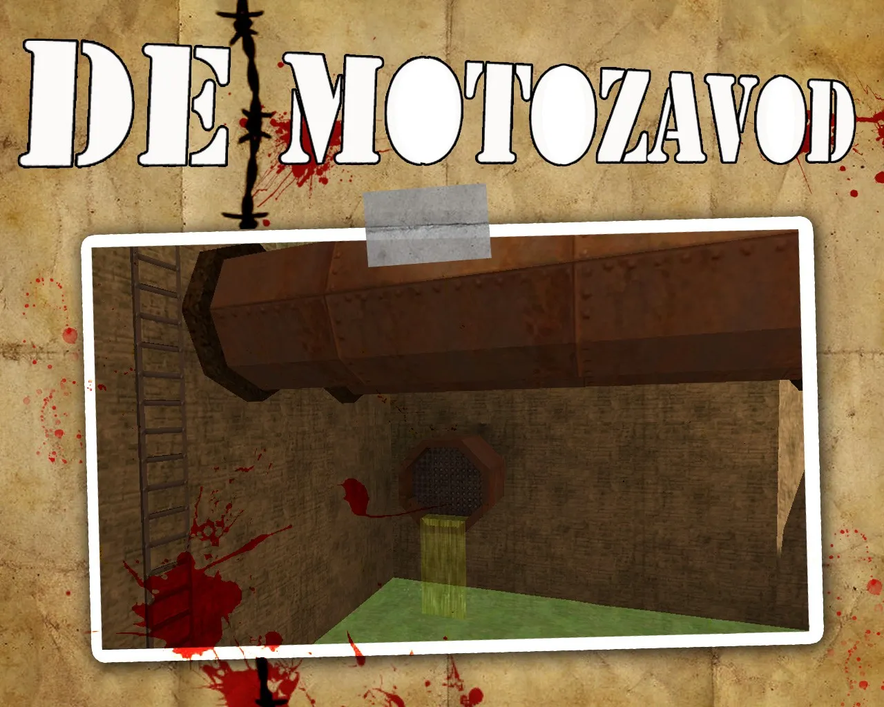 Скриншот  Карта de_motozavod для CS 1.6 – тактические возможности и оптимизация