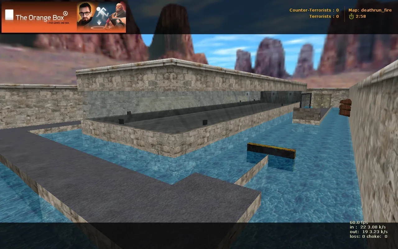 Скриншот Карта «deathrun_fire» для CS 1.6