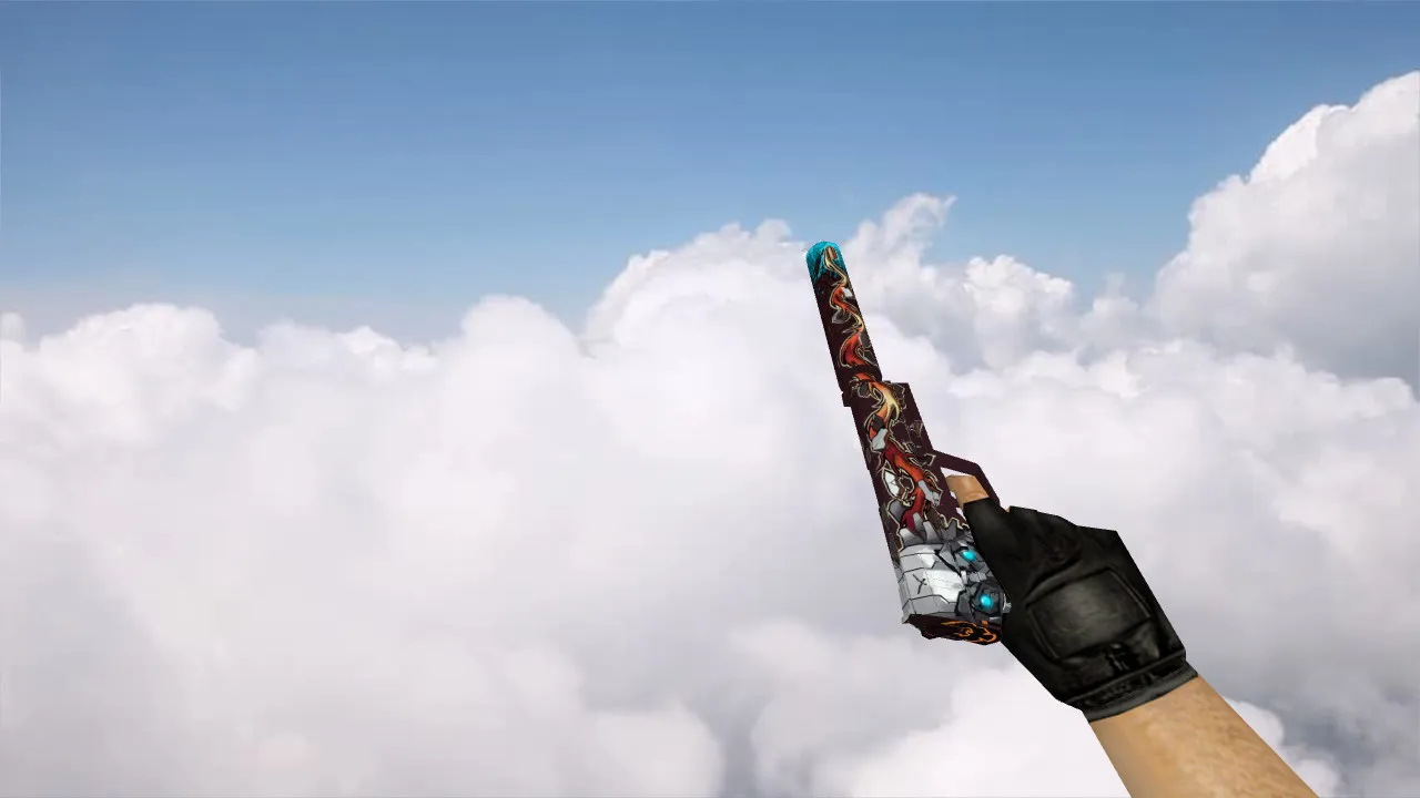 Скриншот Модель «USP Kill Confirmed Cyborg» для CS 1.6 - Скачай и играй