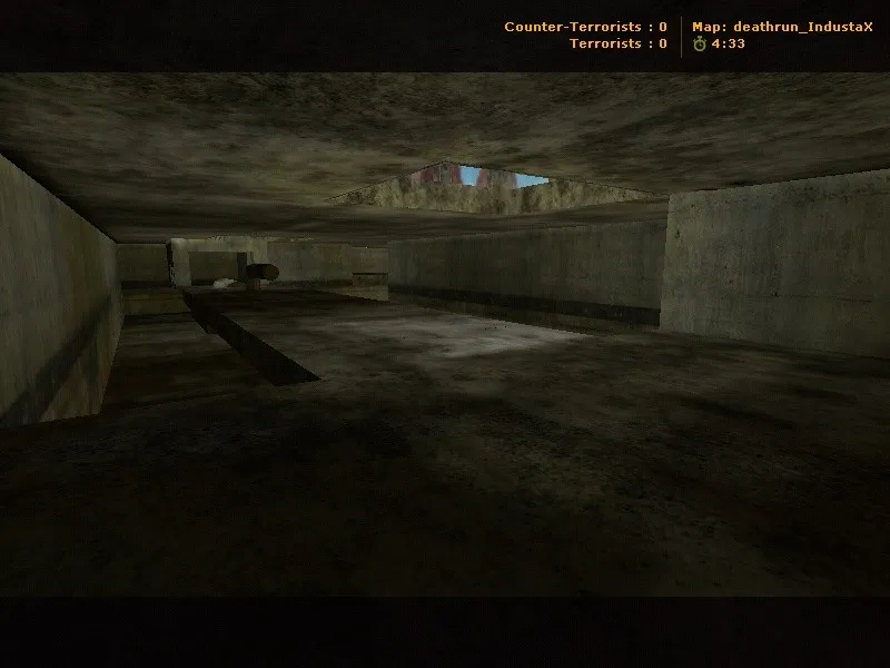 Скриншот  deathrun_industax для CS 1.6: карта Deathrun, точки, маршруты, .nav и оптимизация