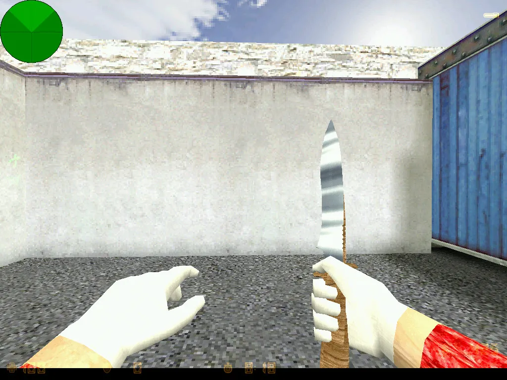 Скриншот  Карта de_destroy для CS 1.6: точки, маршрут, .nav для ботов, оптимизация wpoly/epoly