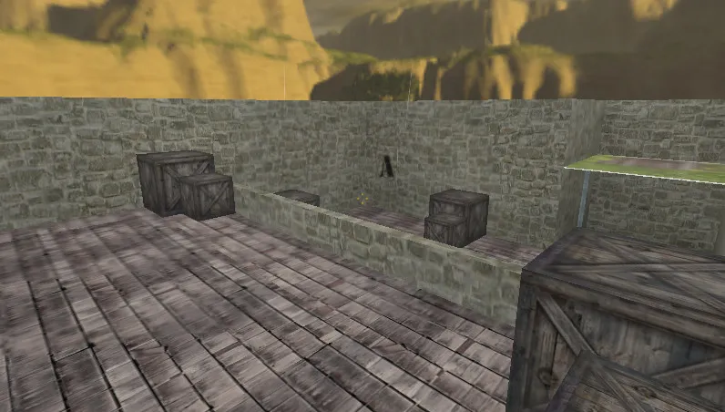 Скриншот  Карта de_storm_mansion для CS 1.6 - Тактические преимущества и особенности