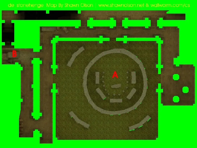 Скриншот Карта de_stonehenge для CS 1.6 - подробный обзор и стратегия