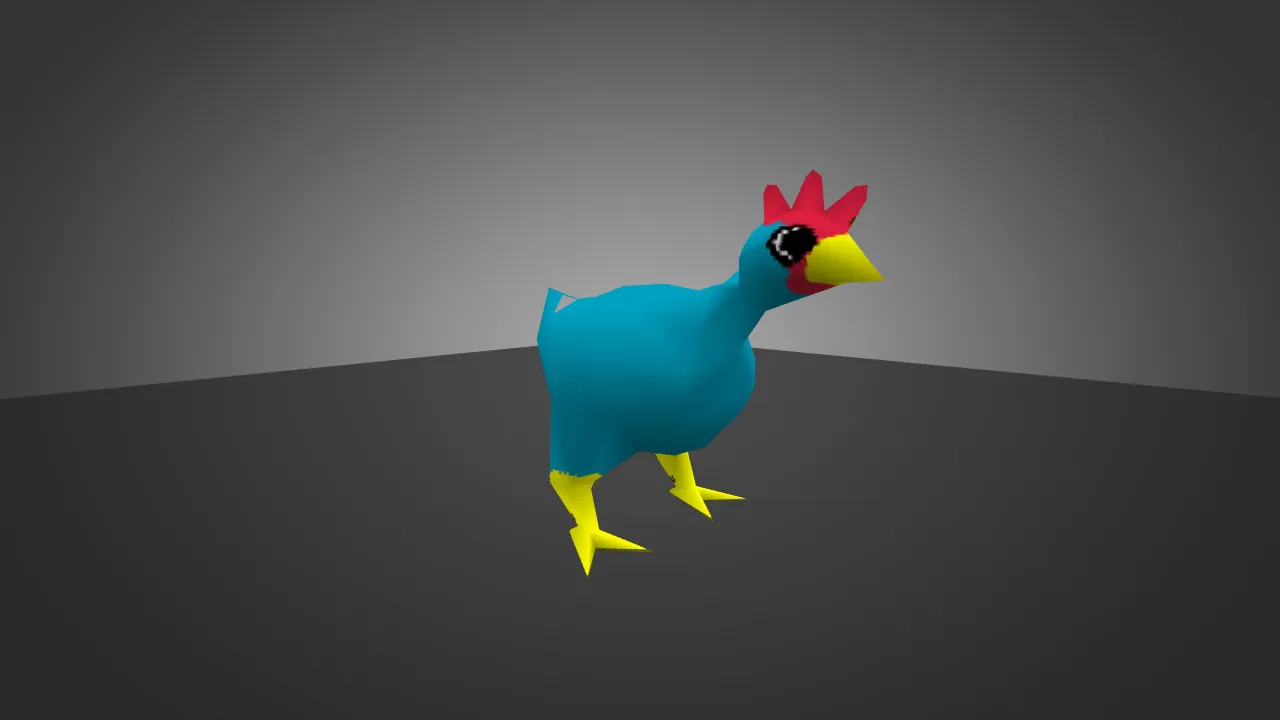 Скриншот Модель «BigEyesChick» для CS 1.6 - Уникальный скин для ваших матчей