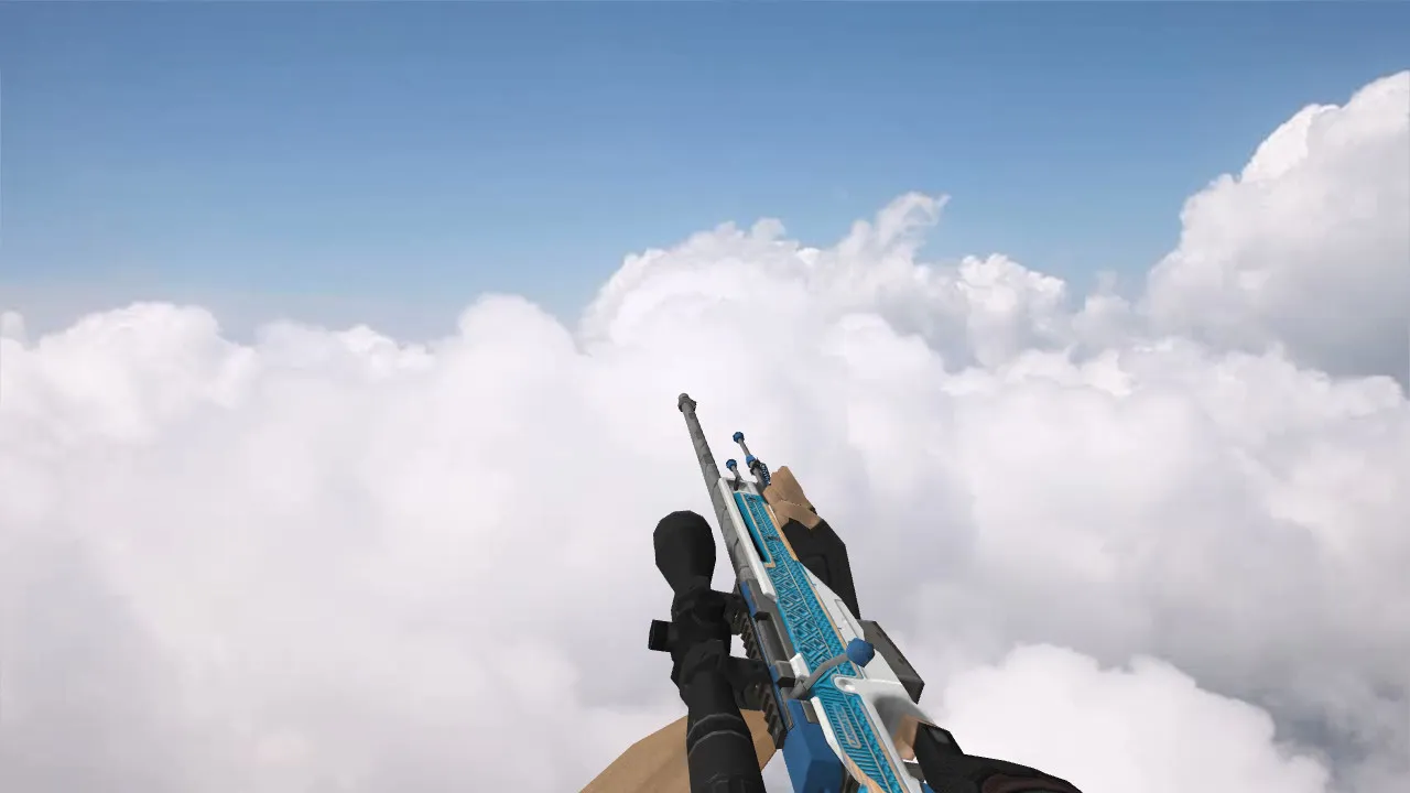 Скриншот Модель AWP Sea Motive для CS 1.6 - Оружие с уникальным стилем