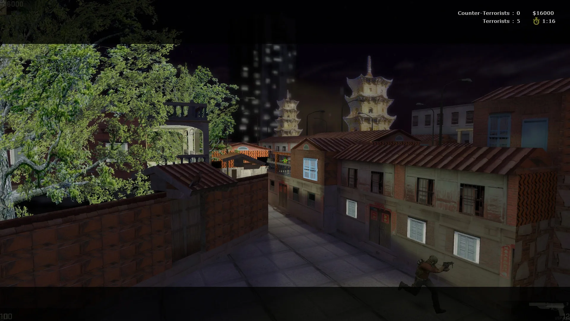 Скриншот  de_carpcity_night — ночная DE карта для CS 1.6: точки, маршруты, .nav и оптимизация