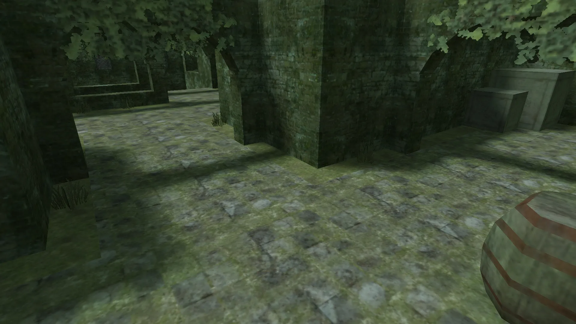 Скриншот  Карта de_undead_burg для CS 1.6: Тактический обзор и особенности