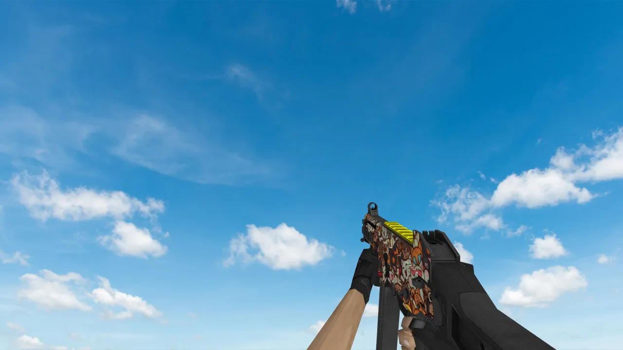 Скриншот Модель «UMP-45 PAW» для CS 1.6 — Отличное оружие для вашего арсенала