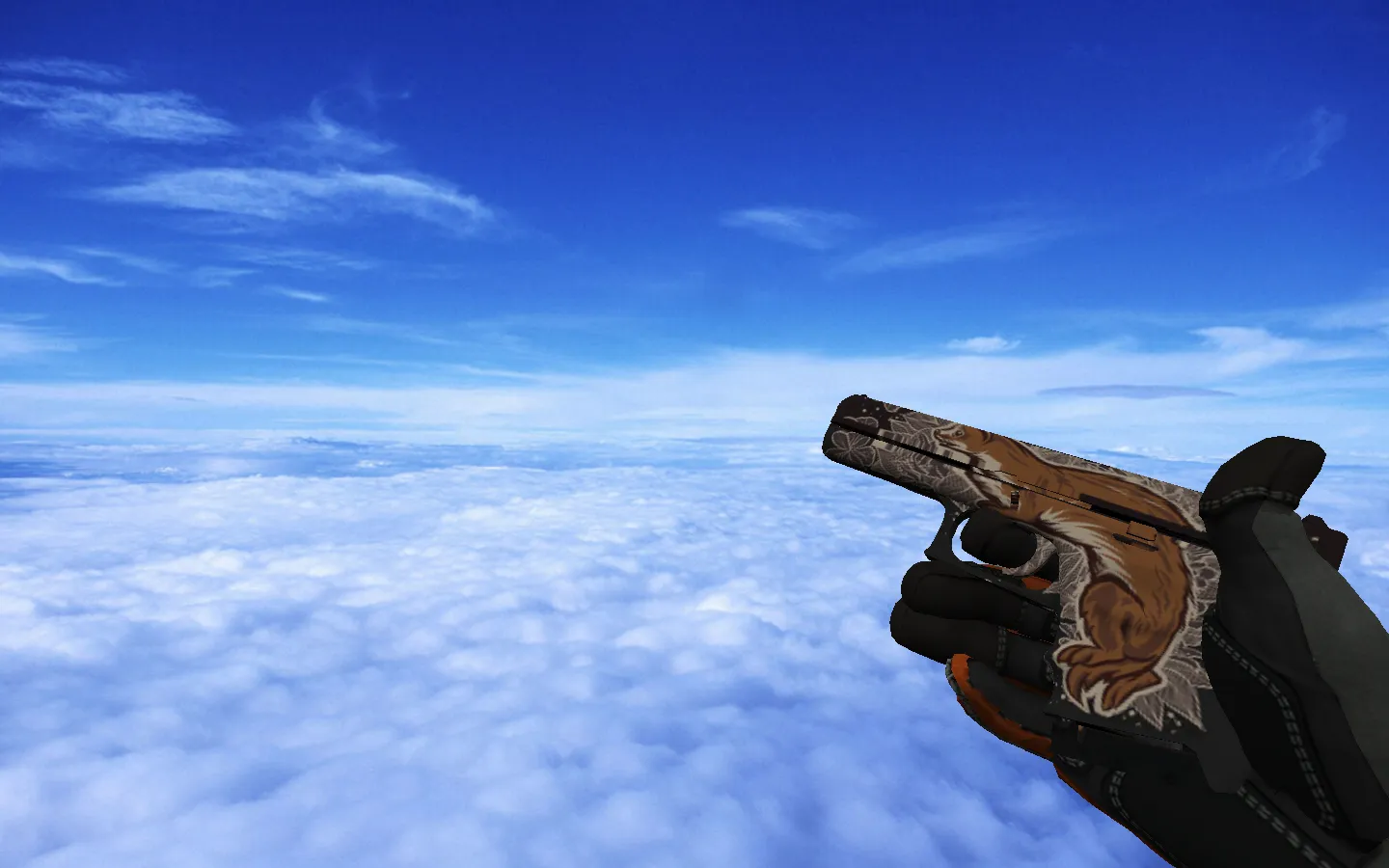 Скриншот Пак моделей оружия «Specialist Gloves | Foundation Pack» для CS 1.6: v_ p_ w_ модели, звуки и анимация осмотра