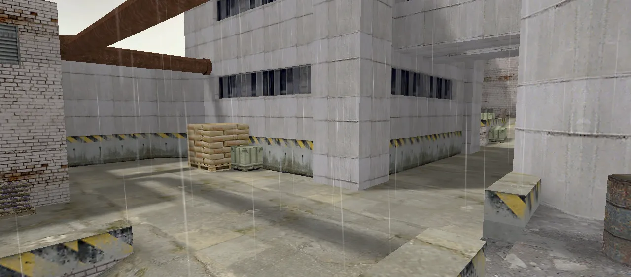 Скриншот  Карта de_indust2 для CS 1.6 – тактические преимущества и особенности